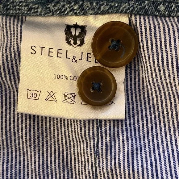 Steel & Jelly London Men’s Patterned Shorts Sz 34 - Picture 7 of 8